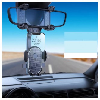 Универсальный автомобильный держатель для смартфона с поворотом на 360 градусов,. . фото 9