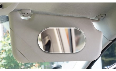 Если на солнцезащитном козырьке вашего автомобиля нет зеркала, то этот аксессуар. . фото 3