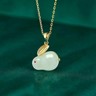 Ланцюжок з кулоном у вигляді кролика Bunny. Харьков. фото 1 Ланцюжок з кулоном у вигляді кролика Bunny. Харьков. фото 1