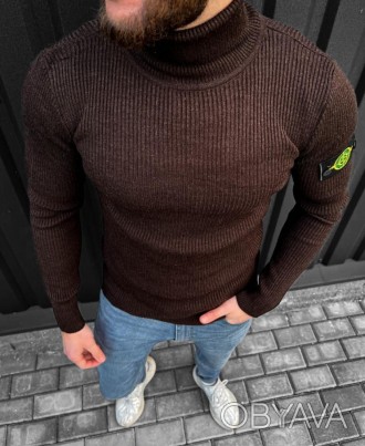 
 Мужской свитер — это важный элемент гардероба, который можно дополнить затишку. . фото 1