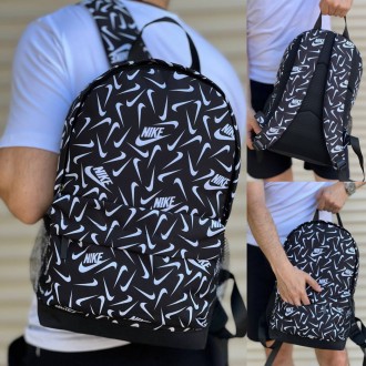 Чоловічий стильний рюкзак спортивний з принтом чорний
Розмір: 44 см х 30 см х 16. . фото 2