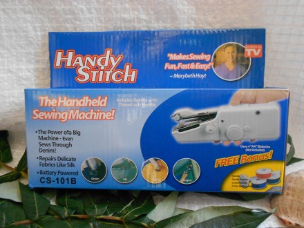 Швейная мини-машинка HANDY STITCH ручная Мини швейная машинка ручная Handy Stitc. . фото 5