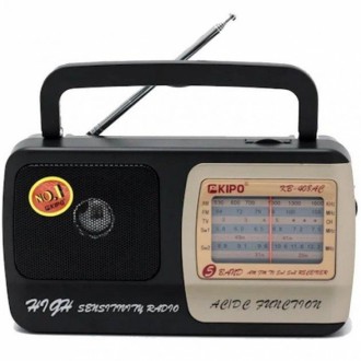 Радиоприёмник KIPO KB-408AC предназначен для прослушивания радиопередач на встро. . фото 2