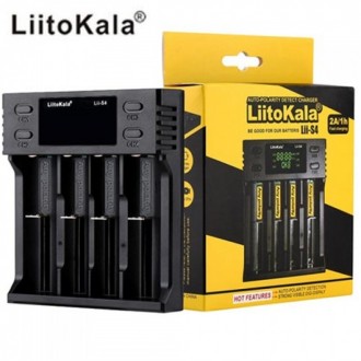 Зарядное LiitoKala Lii-S4 — універсальний зарядний пристрій з інформаційним дисп. . фото 2