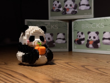 Гарний та невеликий подарунок-панда для ваших близьких.
У на'явності 4 вид. . фото 3