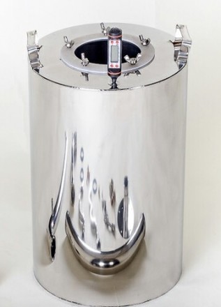 Классический дистиллятор "Самограй 2С" с двумя сухопарниками и холодильником
 
К. . фото 5