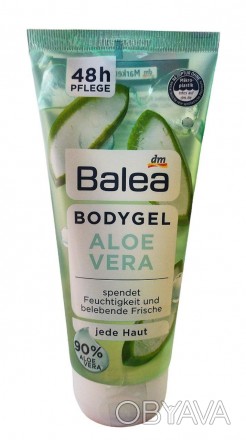 
Легкий гель для тіла Balea Aloe Vera забезпечує вашу шкіру інтенсивною вологіст. . фото 1
