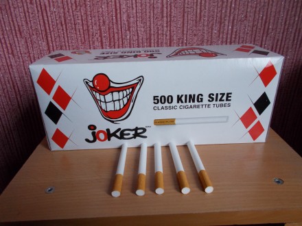 Продам сигаретные гильзы Джокер для набивки табаком размер обычная сигарета отли. . фото 7