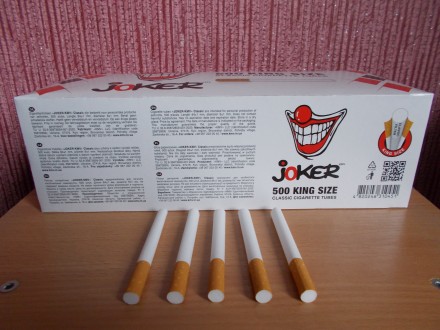 Продам сигаретные гильзы Джокер для набивки табаком размер обычная сигарета отли. . фото 4