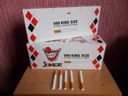 Продам сигаретные гильзы Джокер для набивки табаком размер обычная сигарета отли. . фото 6
