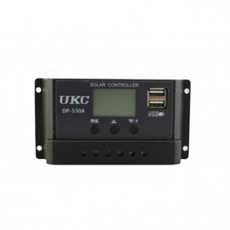 
Контроллер заряда солнечный UKC DP-530A 30A 12/24 В
Контроллер заряда от солнеч. . фото 4