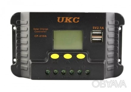 
Контроллер заряда для солнечной панели UKC CP- 410A 10A 12/24 В
Контроллер для . . фото 1