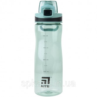 Пляшка для води Kite, 650 мл. Виготовлена з тритану. Тритан — надійний, міцний, . . фото 2
