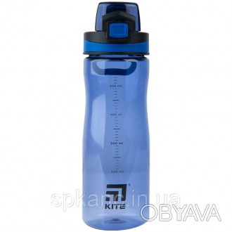 Бутылочка для воды Kite, 650 мл. Изготовлена из тритана. Тритан – надежный, проч. . фото 1