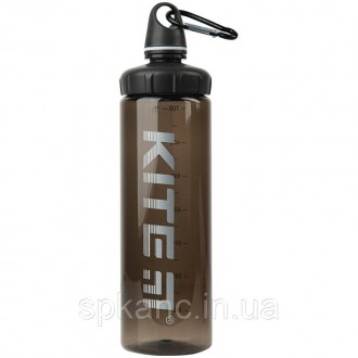 Бутылочка для воды Kite, 750 мл., серая. Изготовлена из тритана. Тритан – надежн. . фото 2