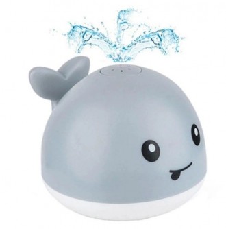 Игрушка водоплавающий кит Креативная игрушка для ванны с распылением воды и корп. . фото 2