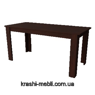 Обідній розкладний стіл ГРОН Простота, ексклюзивні форми та насичений колір стол. . фото 4