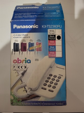 Бренд:Panasonic
Тип: Дротовий телефон
В комплект входить:
1. Телефонна трубка. . фото 2