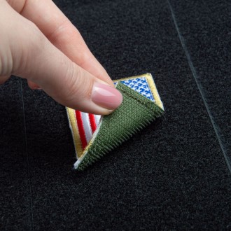 Шеврон на липучке "Флаг США" размером 5х8 см – это символ национальной гордости,. . фото 11