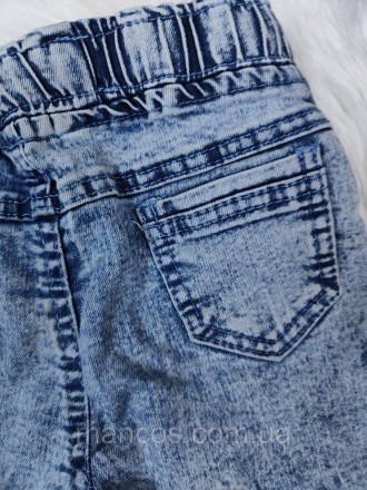 Детские джинсовые шорты для мальчика Hiwro голубые пояс резинка 
Состояние: б/у,. . фото 7