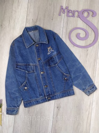 Детский джинсовый пиджак для девочки Sweet синий
Состояние: б/у, в отличном сост. . фото 2