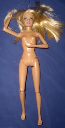 1) Барби от Маттел в бальном платье -ножки сгибаются, ручки в согнутом положении. . фото 7