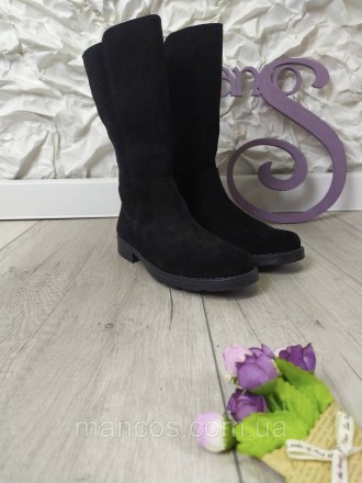 Замшевые черные сапоги для девочки Unit Испания
Состояние: новое
Производитель: . . фото 5