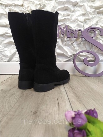 Замшевые черные сапоги для девочки Unit Испания
Состояние: новое
Производитель: . . фото 6