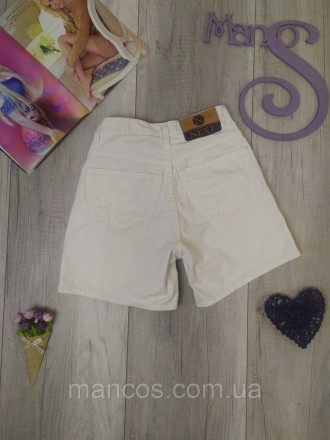 Женские белые джинсовые шорты Next
Состояние: б/у, в идеальном состоянии 
Произв. . фото 5