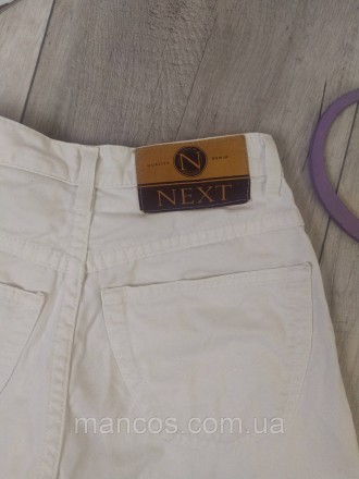 Женские белые джинсовые шорты Next
Состояние: б/у, в идеальном состоянии 
Произв. . фото 7