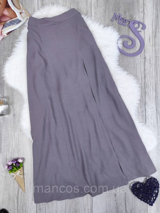 Женская макси юбка-шорты WAREHOUSE светло-фиолетового цвета 
Состояние: б/у, в и. . фото 3