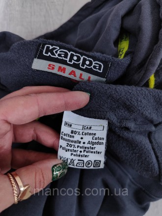 Женская кофта с насосом с капюшоном на молнии Kappa серая 
Состояние: б/у, в оче. . фото 11
