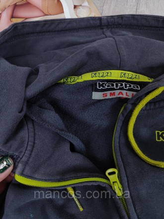 Женская кофта с насосом с капюшоном на молнии Kappa серая 
Состояние: б/у, в оче. . фото 10