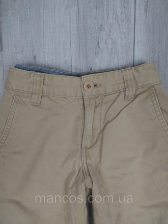 Джинсовые шорты для мальчика Denim бежевые 
Состояние: б/у, в очень хорошем сост. . фото 3