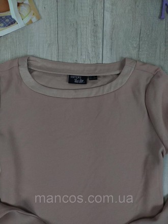 Женская блуза Esmara бежевого цвета рукав три четверти 
Cостояние: б/у, в отличн. . фото 4