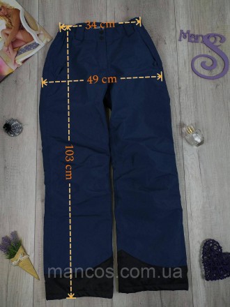Женские лыжные синие брюки Crane горнолыжные штаны 
Состояние: новое 
Производит. . фото 9