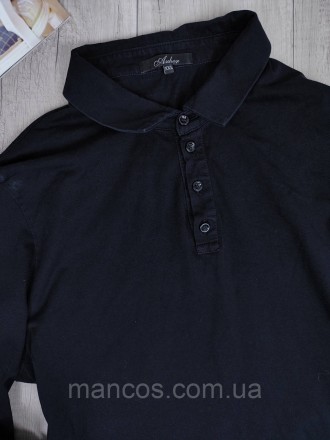Мужское черное поло Arber рубашка с длинным рукавом 
Состояние: б/у, в отличном . . фото 5