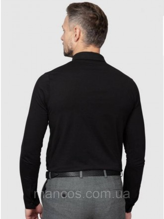 Мужское черное поло Arber рубашка с длинным рукавом 
Состояние: б/у, в отличном . . фото 3