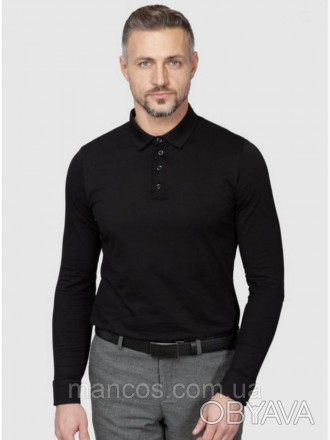 Мужское черное поло Arber рубашка с длинным рукавом 
Состояние: б/у, в отличном . . фото 1