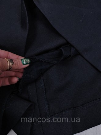 Женская чёрная классическая юбка с подкладкой шерсть 
Состояние: б/у, в идеально. . фото 8
