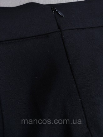 Женская чёрная классическая юбка с подкладкой шерсть 
Состояние: б/у, в идеально. . фото 7