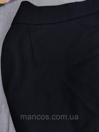 Женская чёрная классическая юбка с подкладкой шерсть 
Состояние: б/у, в идеально. . фото 5