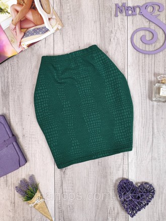 Женская зелёная мини юбка с принтом крокодила от PrettyLittleThing
Состояние: б/. . фото 6