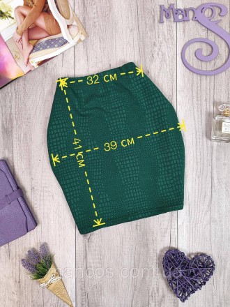 Женская зелёная мини юбка с принтом крокодила от PrettyLittleThing
Состояние: б/. . фото 10