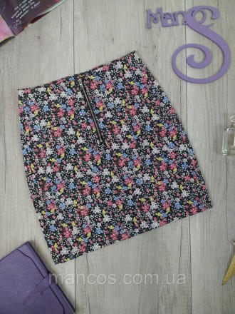 Женская мини юбка с молнией спереди от Сropp 
Состояние: б/у, в идеальном состоя. . фото 2