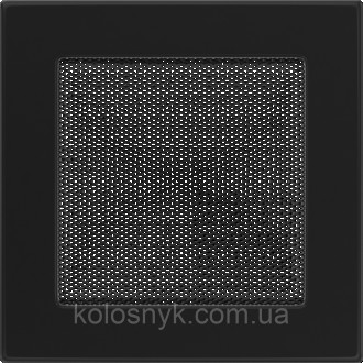 Камінна решітка Решітка чорна 17x17 KratkiПростий стиль решітки дозволяє легко п. . фото 2