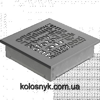 Камінна решітка Решітка ABC гранітна 17x17 KratkiОригінальний дизайн решітки роб. . фото 3