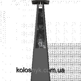 Газовий обігрівач Kratki UMBRELLA стальний чорний (12,0 кВт)UMВRELLА - це сучасн. . фото 6