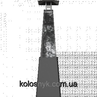 Газовий обігрівач Kratki UMBRELLA BS стальний чорний (12,0 кВт)UMВRELLА ВS (комб. . фото 5