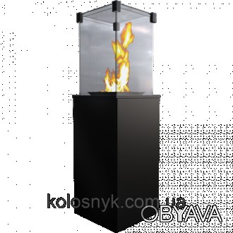 Газовий обігрівач Kratki PATIO стальний ( кВт)Корпус і колір: нижня частина обіг. . фото 1
